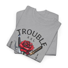 Cargar imagen en el visor de la galería, Rebel Love Tee — 'Troublemaker' Singles Graphic Shirt