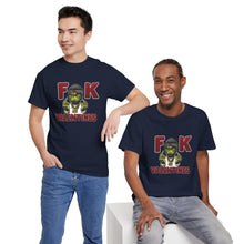 Cargar imagen en el visor de la galería, T-Shirt — 'F**k Valentines' Grinch Skull Anti-Valentine Graphic Tee