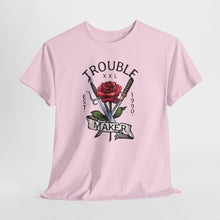 Cargar imagen en el visor de la galería, Rebel Love Tee — 'Troublemaker' Singles Graphic Shirt