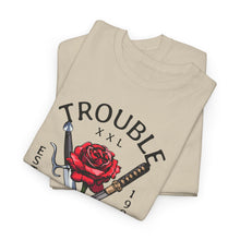 Cargar imagen en el visor de la galería, Rebel Love Tee — 'Troublemaker' Singles Graphic Shirt