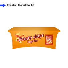 Cargar imagen en el visor de la galería, Custom Strech Tablecloth ( 4ft / 6ft / 8ft )