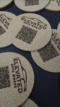 Cargar imagen en el visor de la galería, Cork Custom Coasters – Personalized & Practical