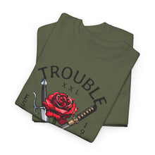 Cargar imagen en el visor de la galería, Rebel Love Tee — 'Troublemaker' Singles Graphic Shirt