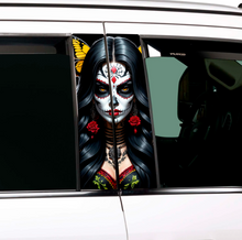 Cargar imagen en el visor de la galería, Custom Vehicle Pillar Decals – Personalize & Wrap Your Car’s Window Pillars