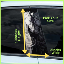 Cargar imagen en el visor de la galería, Custom Vehicle Pillar Decals – Personalize & Wrap Your Car’s Window Pillars