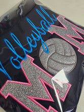Load image into Gallery viewer, Volleyball Mom Glitter Sweatshirt & Hoodie - Premium TShirts & More