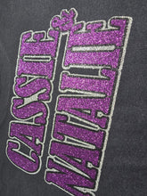 Cargar imagen en el visor de la galería, San Antonio Lady Magic Volleyball Glitter Shirt | Custom Team Spirit Tee | Texas Volleyball Fan Apparel - Premium TShirts & More