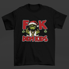 Cargar imagen en el visor de la galería, The Fuck Dem Kids Grinch Shirt/Hoody - Premium TShirts & More