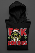 Cargar imagen en el visor de la galería, The Fuck Dem Kids Grinch Shirt/Hoody - Premium TShirts & More