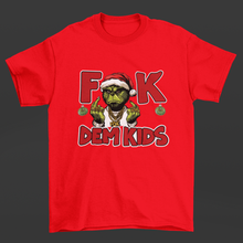 Cargar imagen en el visor de la galería, The Fuck Dem Kids Grinch Shirt/Hoody - Premium TShirts & More