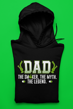 Cargar imagen en el visor de la galería, Dad The Smoker, The Myth, The Legend Shirt/Hoody - Premium TShirts & More