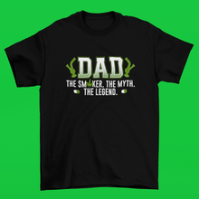 Cargar imagen en el visor de la galería, Dad The Smoker, The Myth, The Legend Shirt/Hoody - Premium TShirts & More