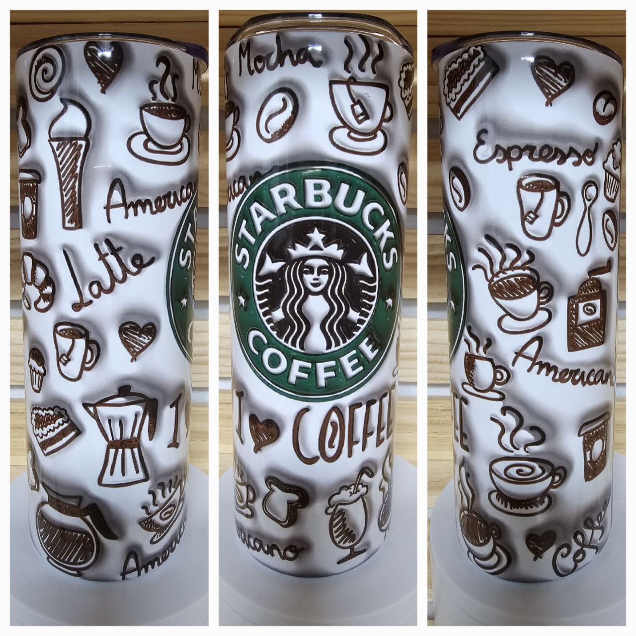 Starbucks 3D 20oz Tumbler