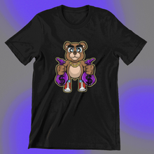 Cargar imagen en el visor de la galería, Purple BAGS T-Shirt Hustle Collection