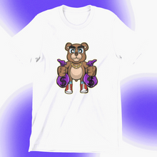 Cargar imagen en el visor de la galería, Purple BAGS T-Shirt Hustle Collection