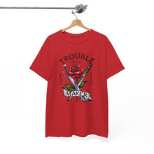 Cargar imagen en el visor de la galería, Rebel Love Tee — 'Troublemaker' Singles Graphic Shirt
