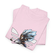 Cargar imagen en el visor de la galería, Dragon Ball Vegeta Streetwear Tee — Adidas-Inspired Anime Shirt for Fans
