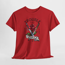 Cargar imagen en el visor de la galería, Rebel Love Tee — 'Troublemaker' Singles Graphic Shirt
