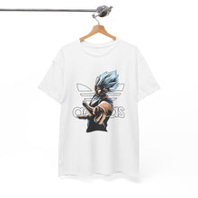 Cargar imagen en el visor de la galería, Dragon Ball Vegeta Streetwear Tee — Adidas-Inspired Anime Shirt for Fans
