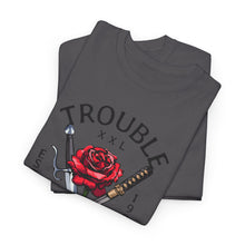 Cargar imagen en el visor de la galería, Rebel Love Tee — 'Troublemaker' Singles Graphic Shirt
