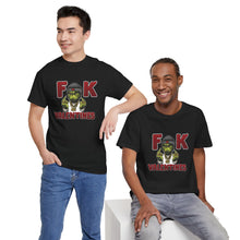 Cargar imagen en el visor de la galería, T-Shirt — 'F**k Valentines' Grinch Skull Anti-Valentine Graphic Tee
