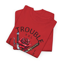 Cargar imagen en el visor de la galería, Rebel Love Tee — 'Troublemaker' Singles Graphic Shirt
