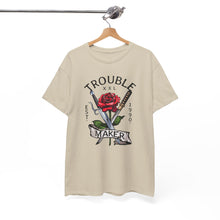 Cargar imagen en el visor de la galería, Rebel Love Tee — 'Troublemaker' Singles Graphic Shirt
