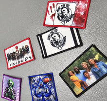 Cargar imagen en el visor de la galería,  Custom printed Velcro patches, Noggin Boss hats, personalized patches, brand promotion, embroidered patches, hat customization, fun messages, business branding.
