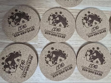 Cargar imagen en el visor de la galería, Cork Custom Coasters – Personalized &amp; Practical
