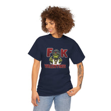 Cargar imagen en el visor de la galería, T-Shirt — 'F**k Valentines' Grinch Skull Anti-Valentine Graphic Tee
