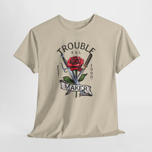 Cargar imagen en el visor de la galería, Rebel Love Tee — 'Troublemaker' Singles Graphic Shirt
