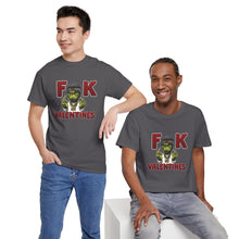 Cargar imagen en el visor de la galería, T-Shirt — 'F**k Valentines' Grinch Skull Anti-Valentine Graphic Tee
