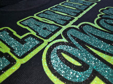 Cargar imagen en el visor de la galería, Glitter Custom Denim for Sports Moms – Custom Jeans &amp; Jean Jackets in San Antonio - Premium TShirts &amp; More
