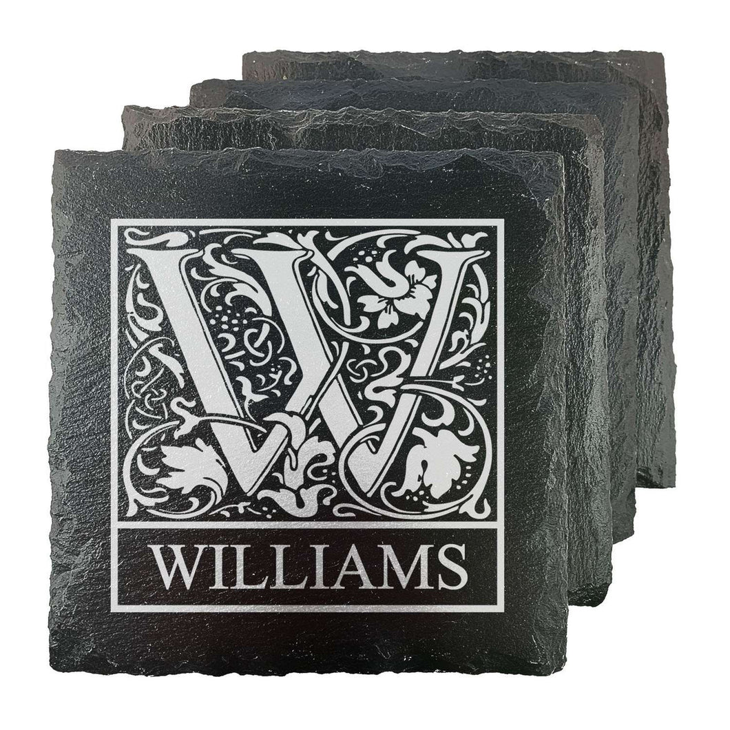 Custom Coasters (Set of 4) – Personalized Circle or Square Design