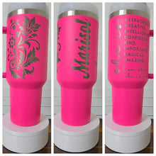 Load image into Gallery viewer, Custom Laser Engraving Service 40 oz Tumblers, 20 oz Skinny Tumblers, 20 oz Stubby Tumblers, 12 oz Wine Tumblers, 6 oz Flasks - Premium TShirts &amp; More
