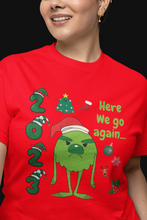 Load image into Gallery viewer, Here We Go Again X-Mas T-Shirt
