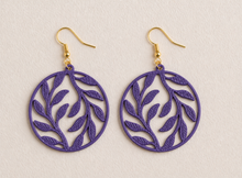 Load image into Gallery viewer, Nature's Circle Earrings - Premium TShirts &amp; More
