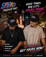 Cargar imagen en el visor de la galería, San Antonio Spurs Styled Trucker Hats - Premium TShirts &amp; More
