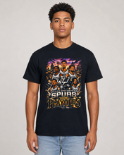 Cargar imagen en el visor de la galería, San Antonio Spurs 2026 Playoffs Graphic T-Shirt – Black Basketball Fan Tee (Unisex) - Premium TShirts &amp; More
