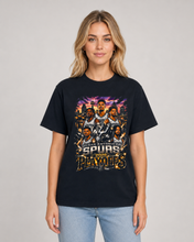 Cargar imagen en el visor de la galería, San Antonio Spurs 2026 Playoffs Graphic T-Shirt – Black Basketball Fan Tee (Unisex) - Premium TShirts &amp; More

