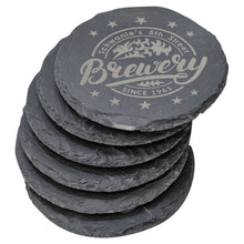 Cargar imagen en el visor de la galería, Custom Coasters (Set of 4) – Personalized Circle or Square Design
