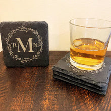 Cargar imagen en el visor de la galería, Custom Coasters (Set of 4) – Personalized Circle or Square Design
