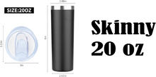Load image into Gallery viewer, Custom Laser Engraving Service 40 oz Tumblers, 20 oz Skinny Tumblers, 20 oz Stubby Tumblers, 12 oz Wine Tumblers, 6 oz Flasks - Premium TShirts &amp; More
