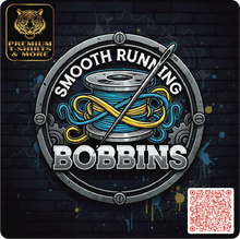 Load image into Gallery viewer, Smooth Running Bobbin – Full-Double Wall Magnetic L-Style
