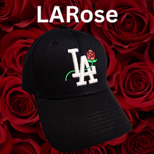 Cargar imagen en el visor de la galería, Sports Team LA Rose Hat – Floral Fan Edition (Optional Side Name Personalization)
