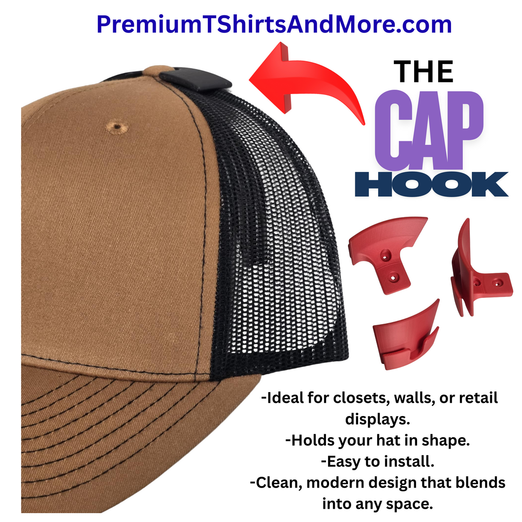 The Cap Hook – Premium Hat Display Hanger