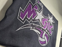 Cargar imagen en el visor de la galería, San Antonio Lady Magic Volleyball Glitter Shirt | Custom Team Spirit Tee | Texas Volleyball Fan Apparel - Premium TShirts &amp; More
