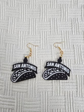 Load image into Gallery viewer, San Antonio Taco Outline Earrings - Premium TShirts &amp; More
