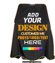 Load image into Gallery viewer, FULL PRINT Custom Barber Capes - Premium TShirts &amp; More
