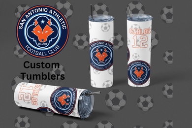 San Antonio Athletic Football Club 20oz Tumbler - Premium TShirts & More